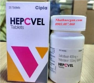 Thuốc Hepcvel điều trị viêm gan C mạn tính