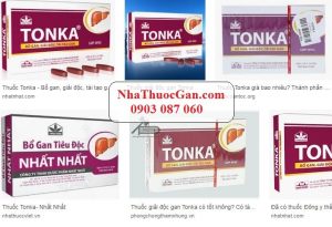 thuoc tonka bo gan, giai doc, tai tao gan, gia thuoc tonka bao nhieu - nha thuoc gan